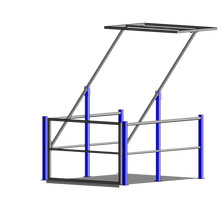Kantelhek 1400mm